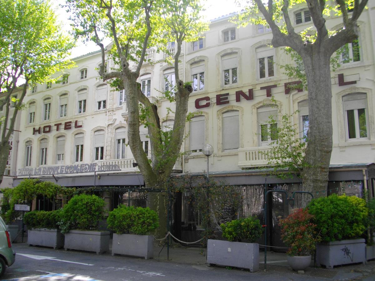 Hotel Central Каркассонн Екстер'єр фото