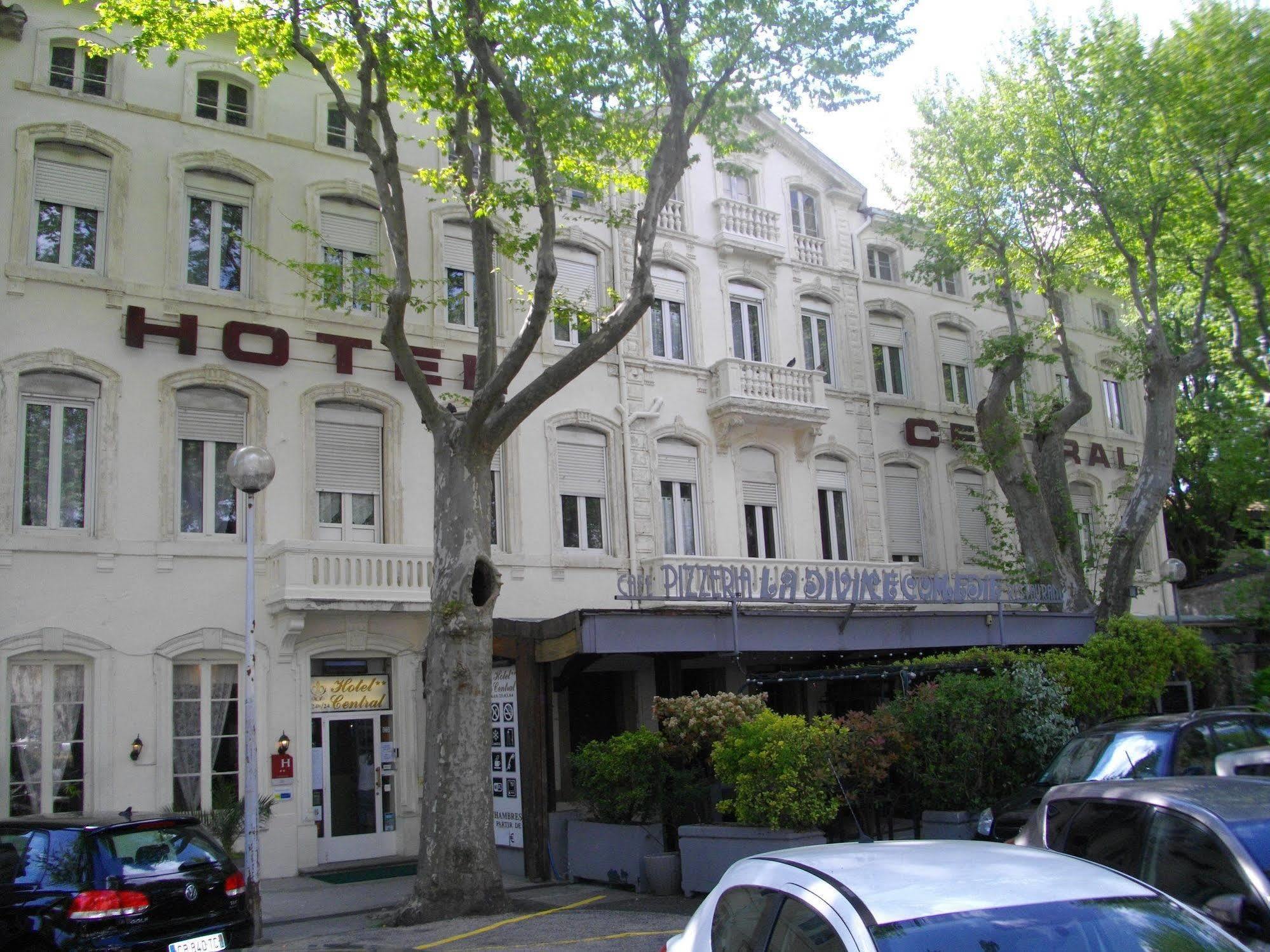 Hotel Central Каркассонн Екстер'єр фото