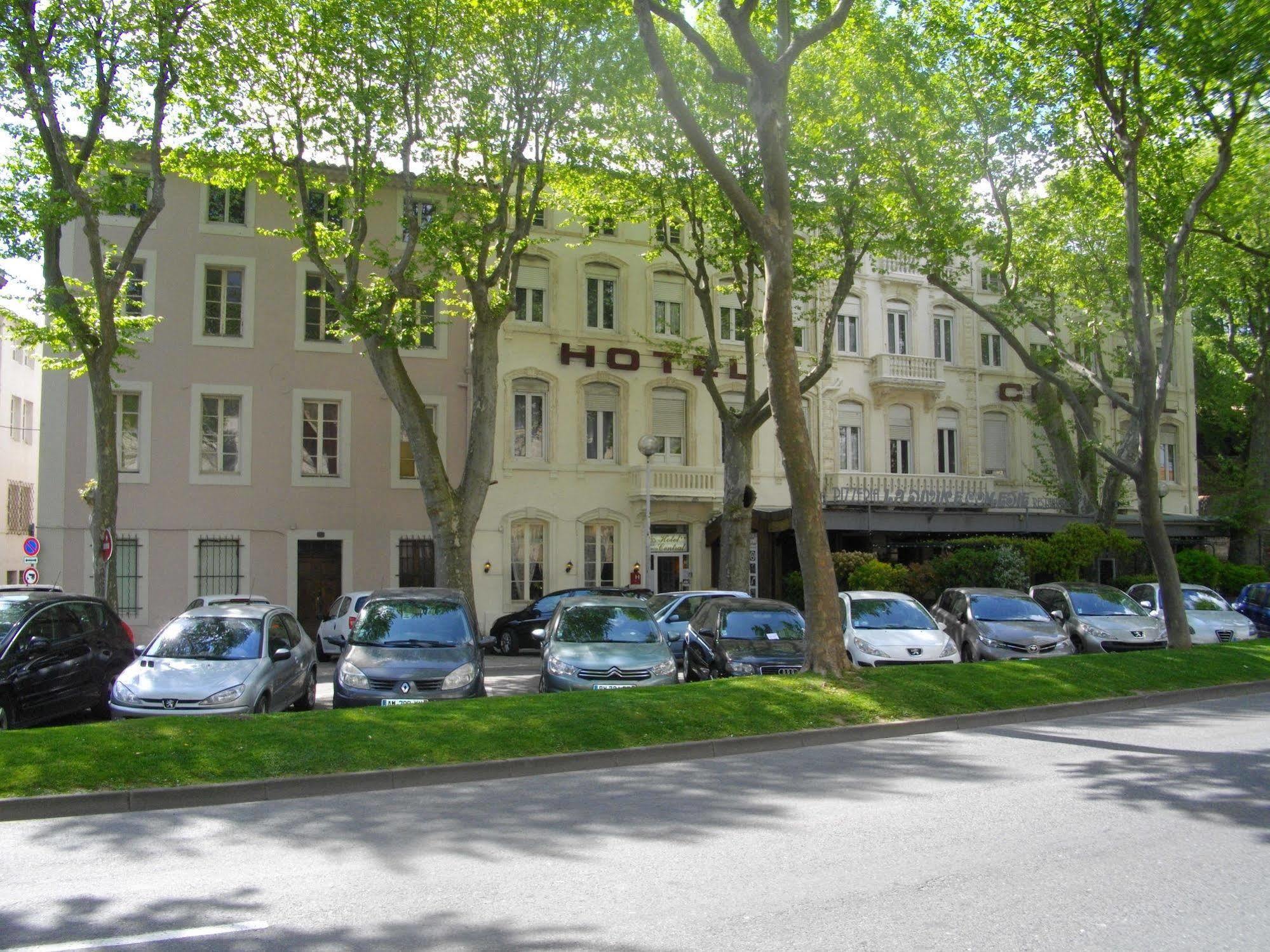 Hotel Central Каркассонн Екстер'єр фото